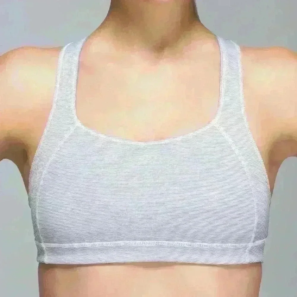Lululemon Take 2 Bra
Wee Stripe Heathered Slate gray / Heathered Slate size 10 - Picture 2 of 14
